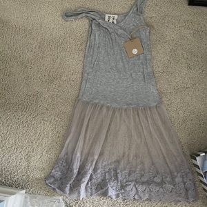 Casual dress or tunic - sheer bottom